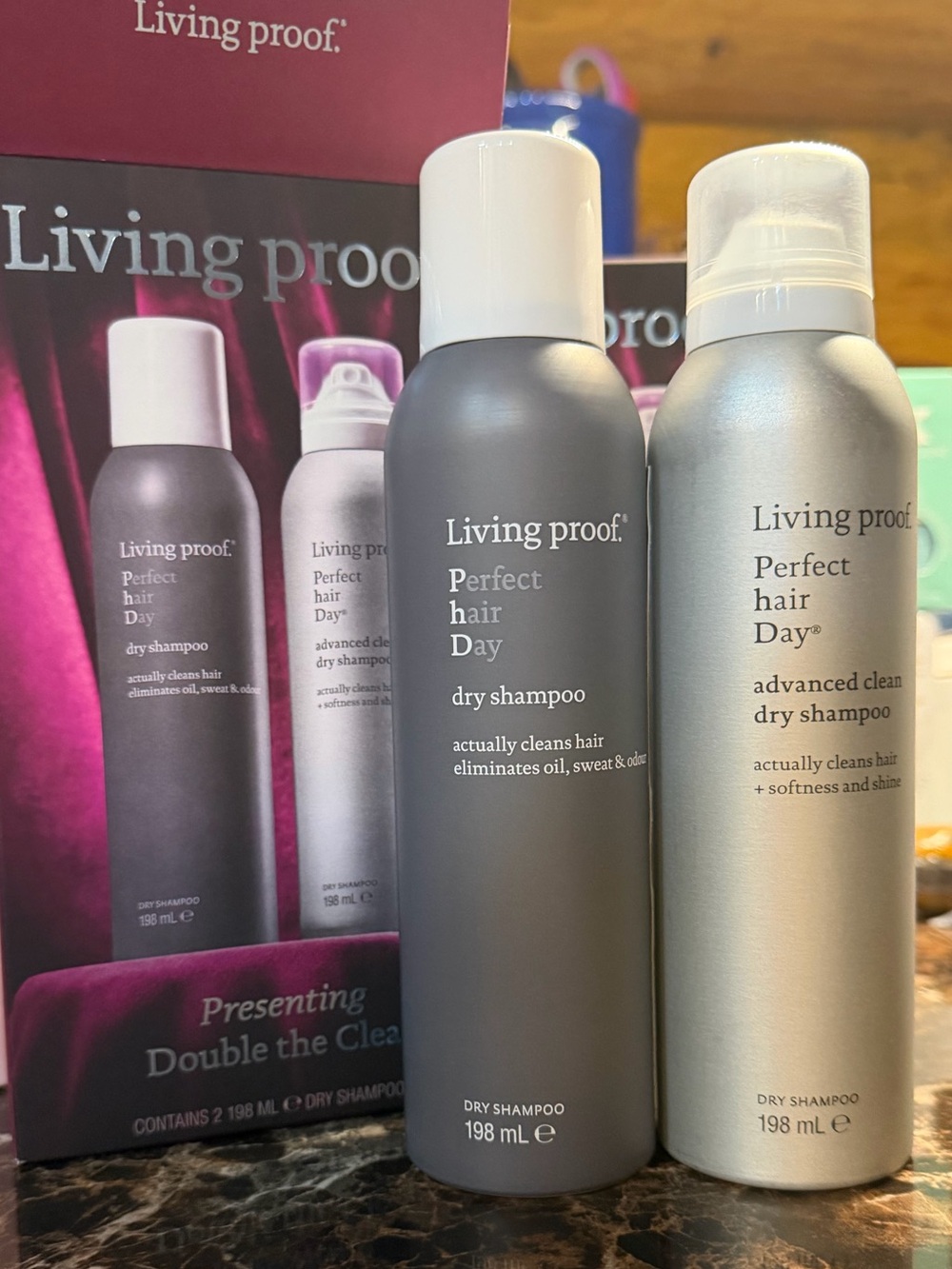 Living Proof Clean Hair Duo 6.7oz each